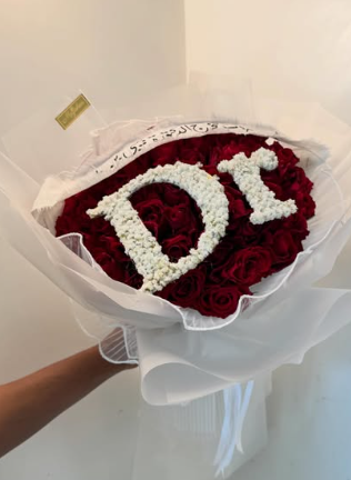 Monogram Rose Carpet