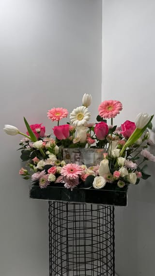 Marble Pedestal Garden