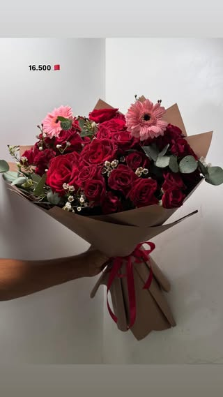 Crimson Gerbera Bouquet